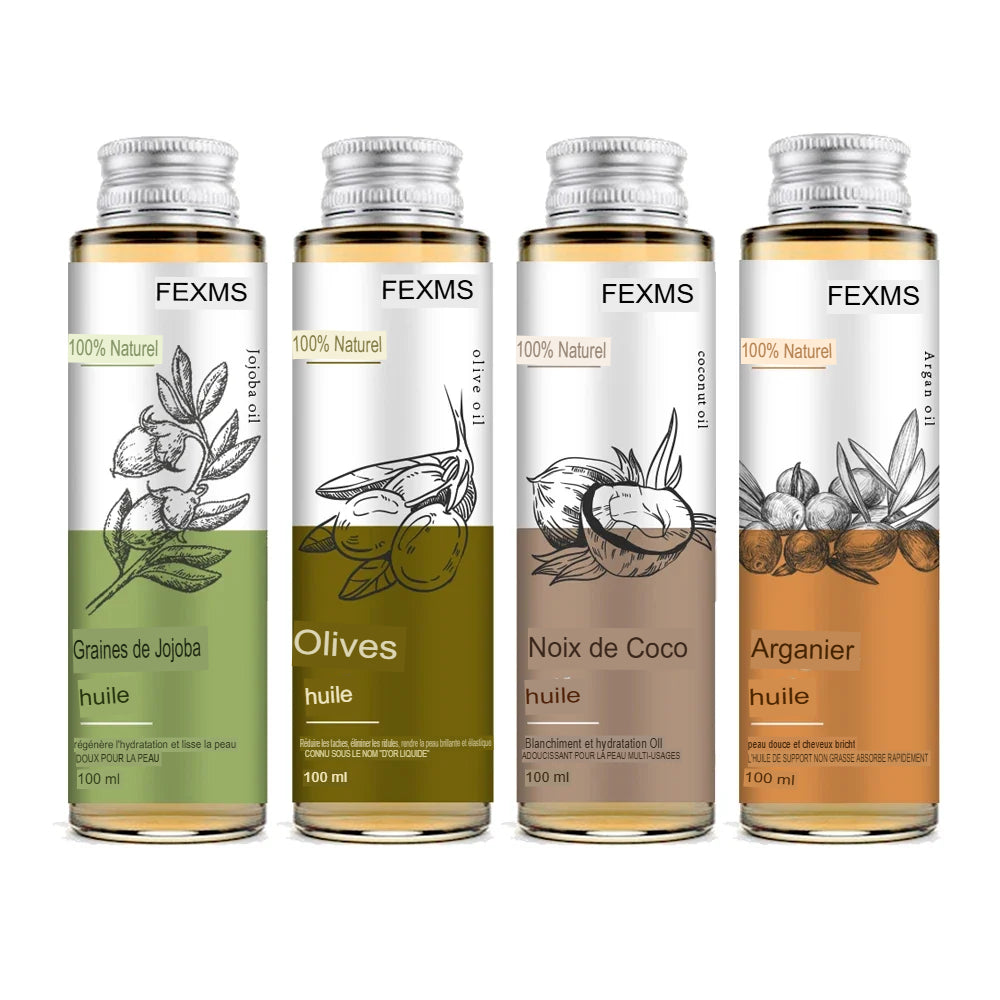 4 huiles de massage