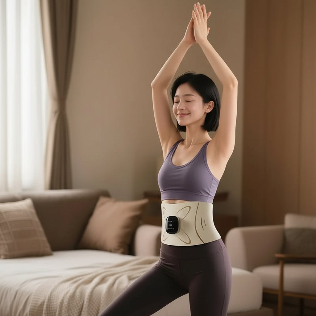 Ceinture EMS Brûle-Graisse™ | Massage Lombaire