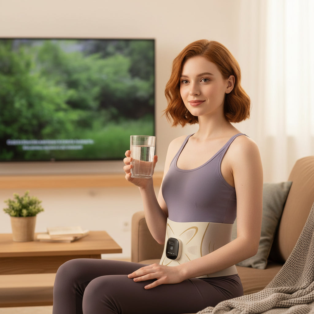 Ceinture EMS Brûle-Graisse™ | Massage Lombaire