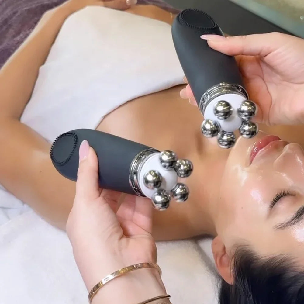 Appareil Nettoyant et Massant Visage 5-en-1