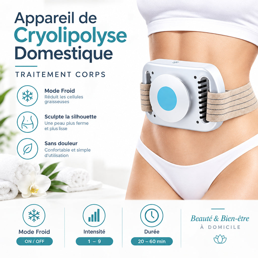 Appareil de Cryolipolyse Domestique sans douleur
