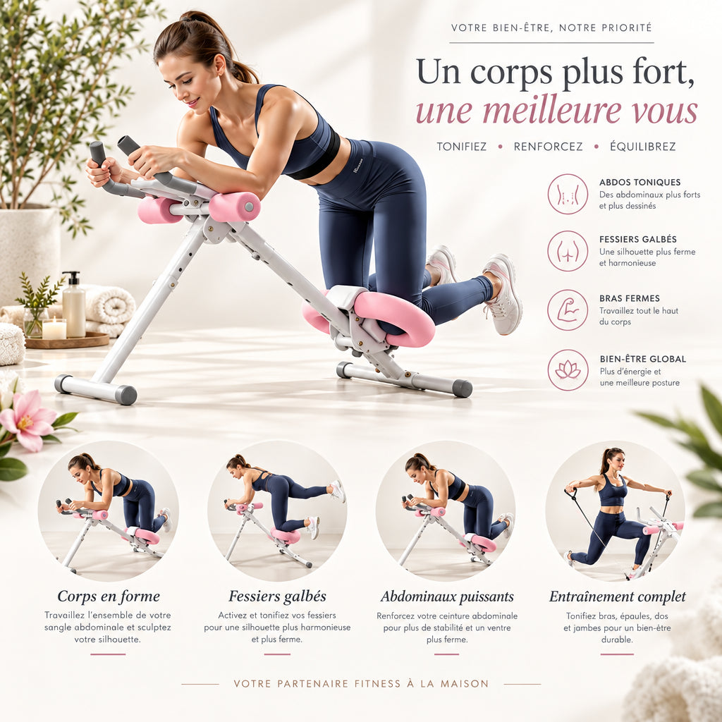 Appareil de Musculation Abdominale un corps plus fort