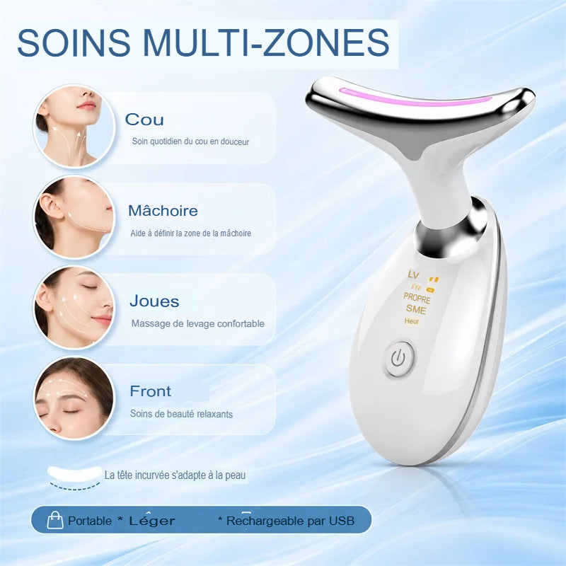 Appareil de massage blanc votre allie beauté