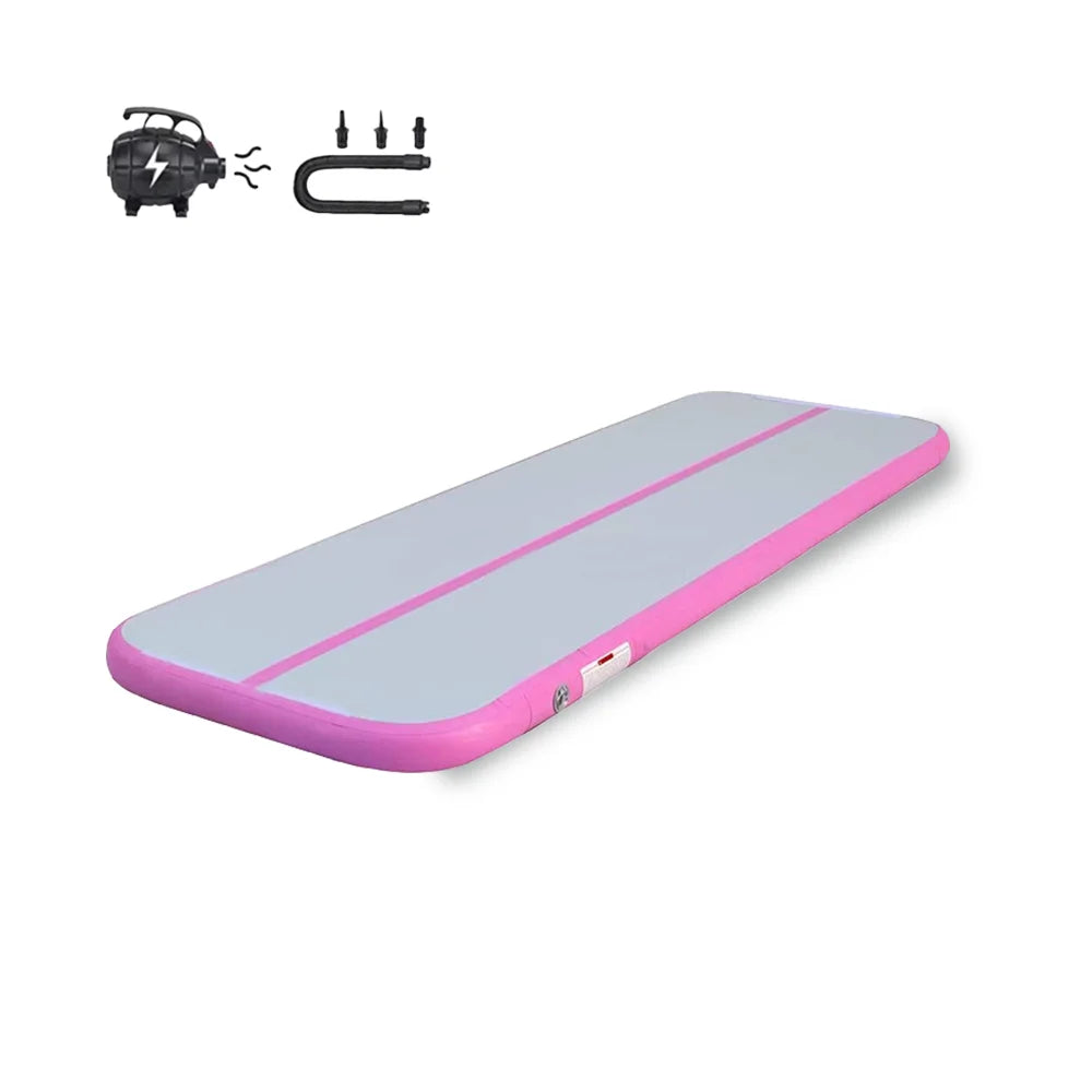 Ce tapis de gymnastique gonflable est sûr et stable