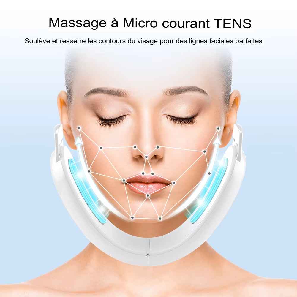 Ceinture de Massage resserre les contours du visage