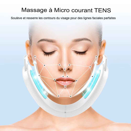 Ceinture de Massage resserre les contours du visage