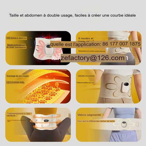 Ceinture de massage itille abdoment