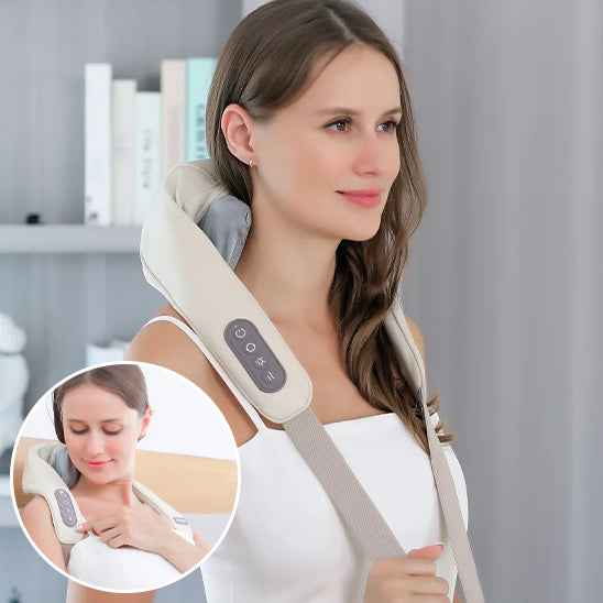 Châle de massage du cou en profondeur