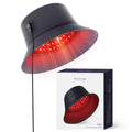 Chapeau de luminothérapie rouge ravivez vos cheveux