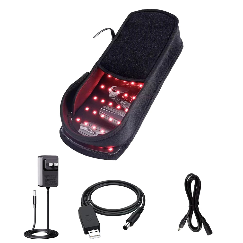 Chaussons de luminothérapie LED infrarouge