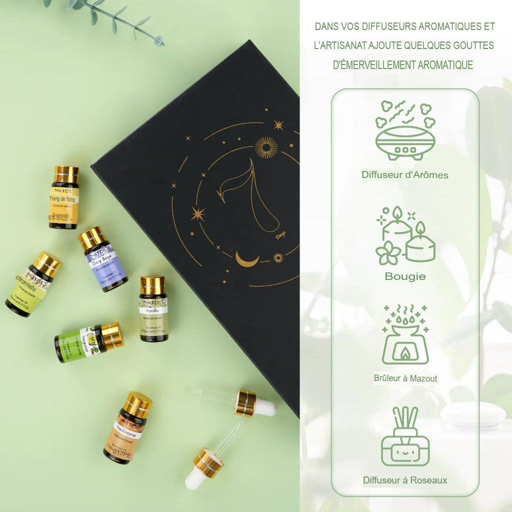 Coffret Cadeau 15 Huiles Essentielles