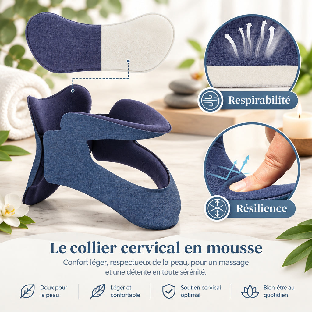 Dispositif de Traction Cervicale Ergonomique leger et confortable