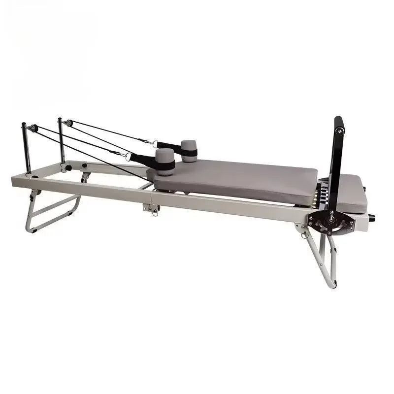 Grand équipement de Pilates pliable beige