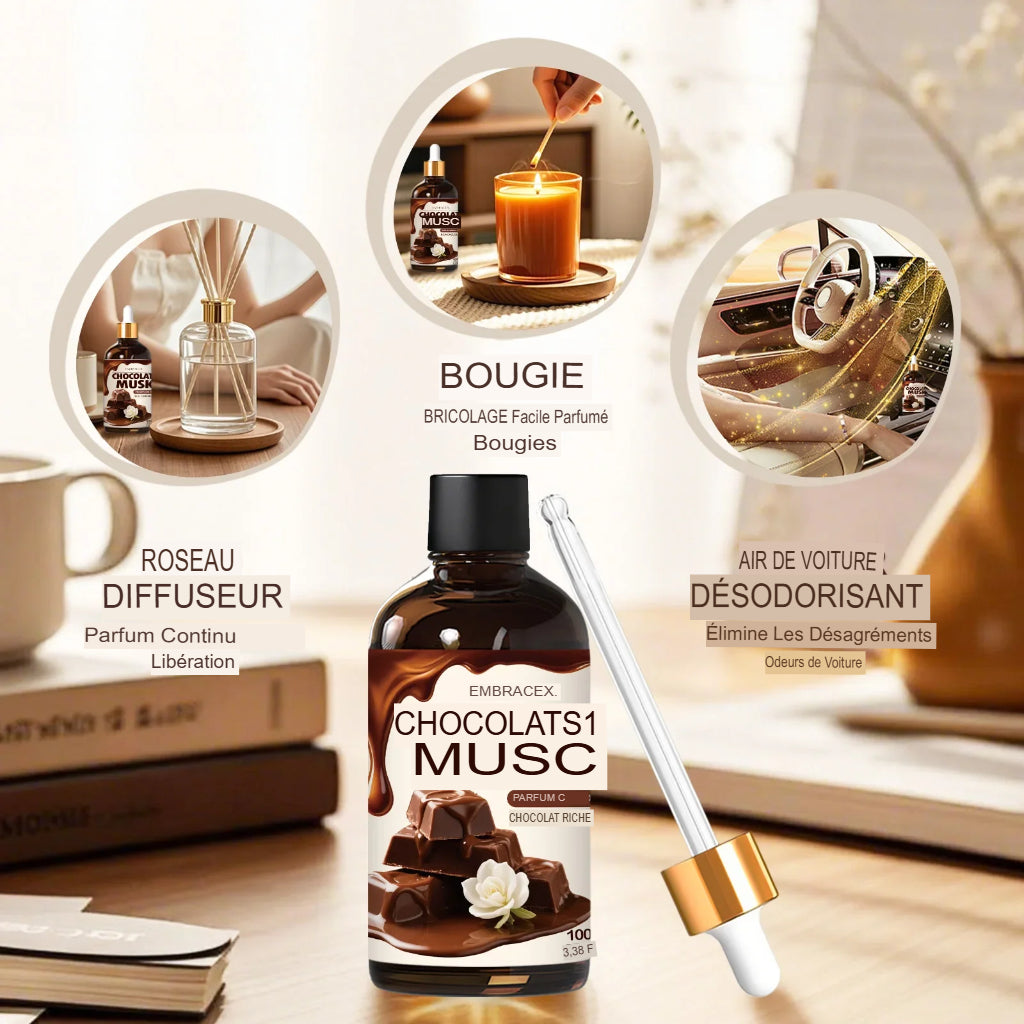 Huile de Parfum Premium Musc Chocolat