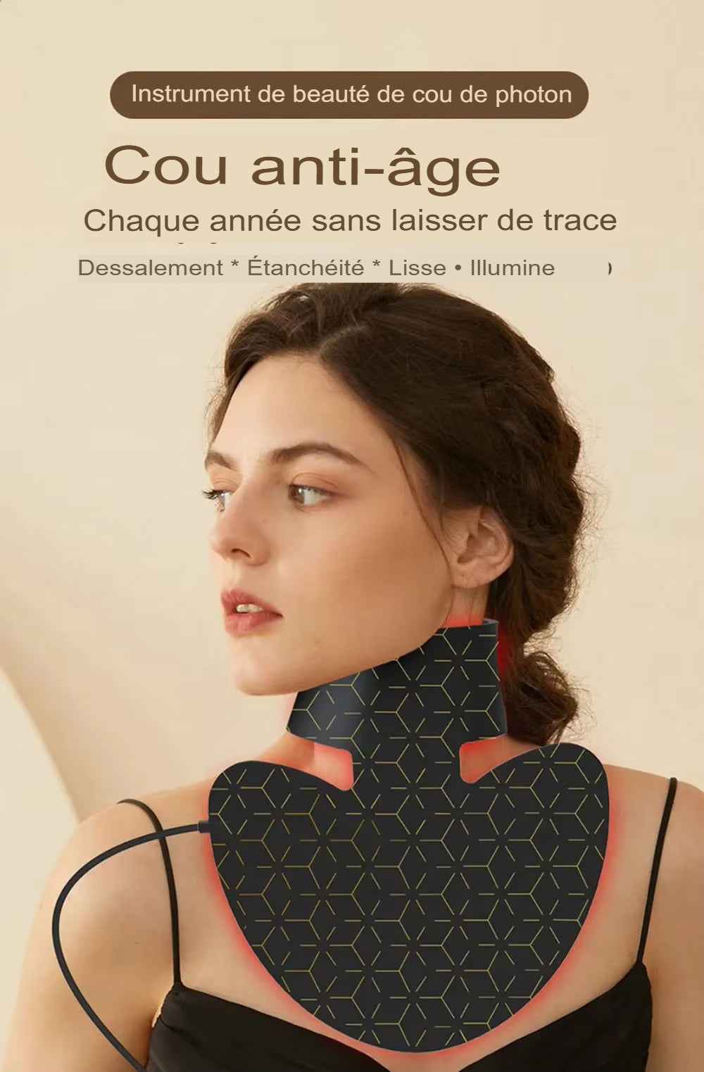 Masque LED rajeunissement éclat