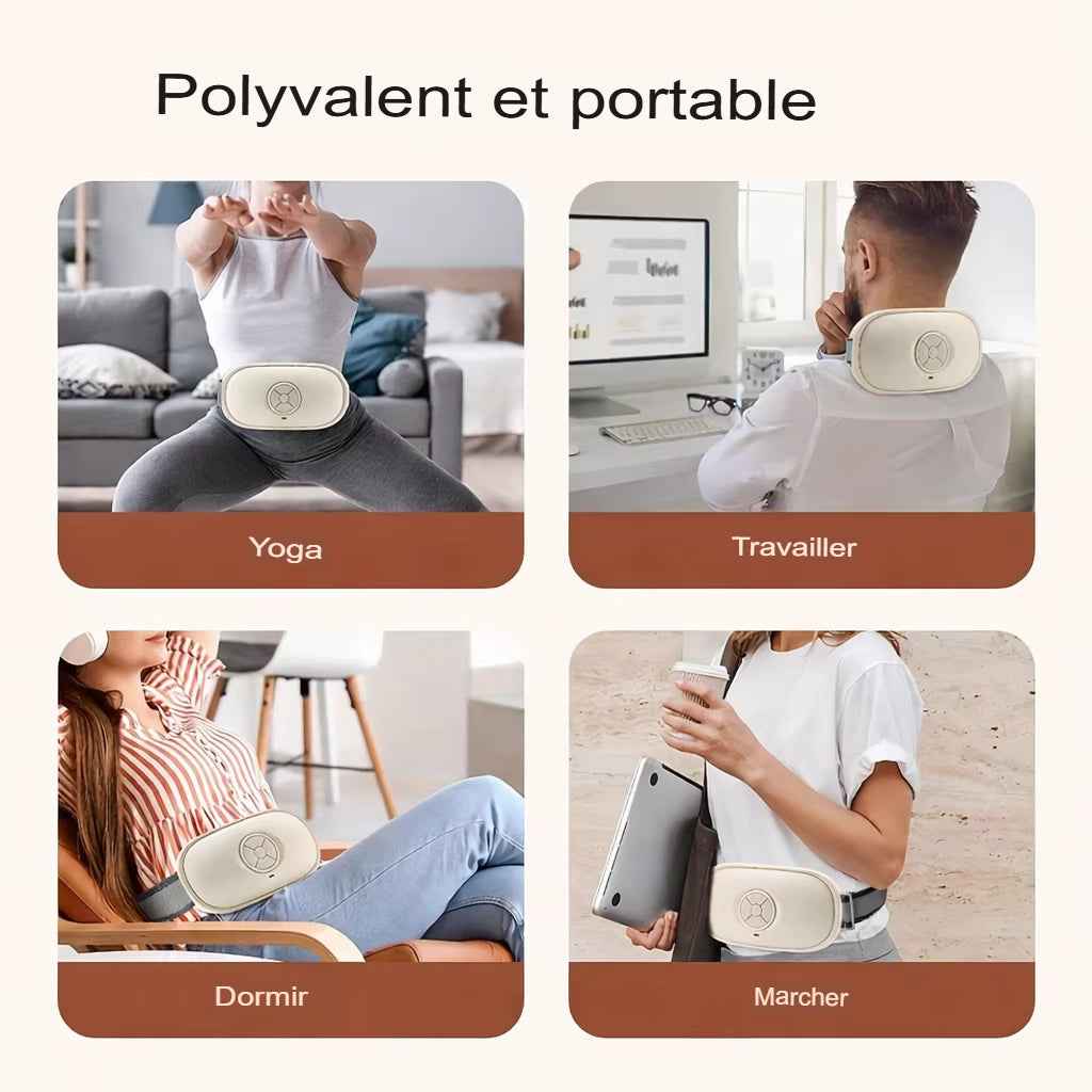 masseur abdominal électrique conçu pour le bien-etre et la relaxation musculaire