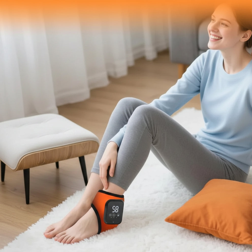 Masseur de Cheville Chauffant et Vibrant dans la chambre