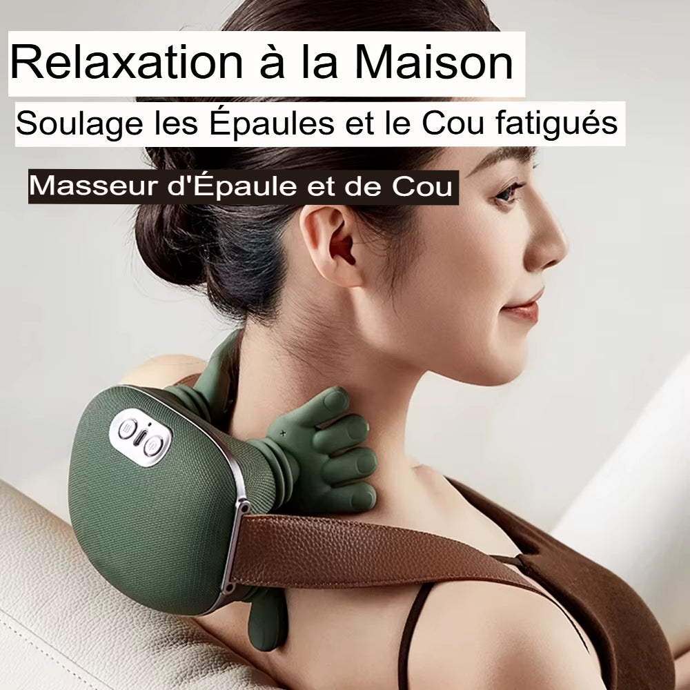 Masseur de cou et d'épaules Modes à 3 niveaux