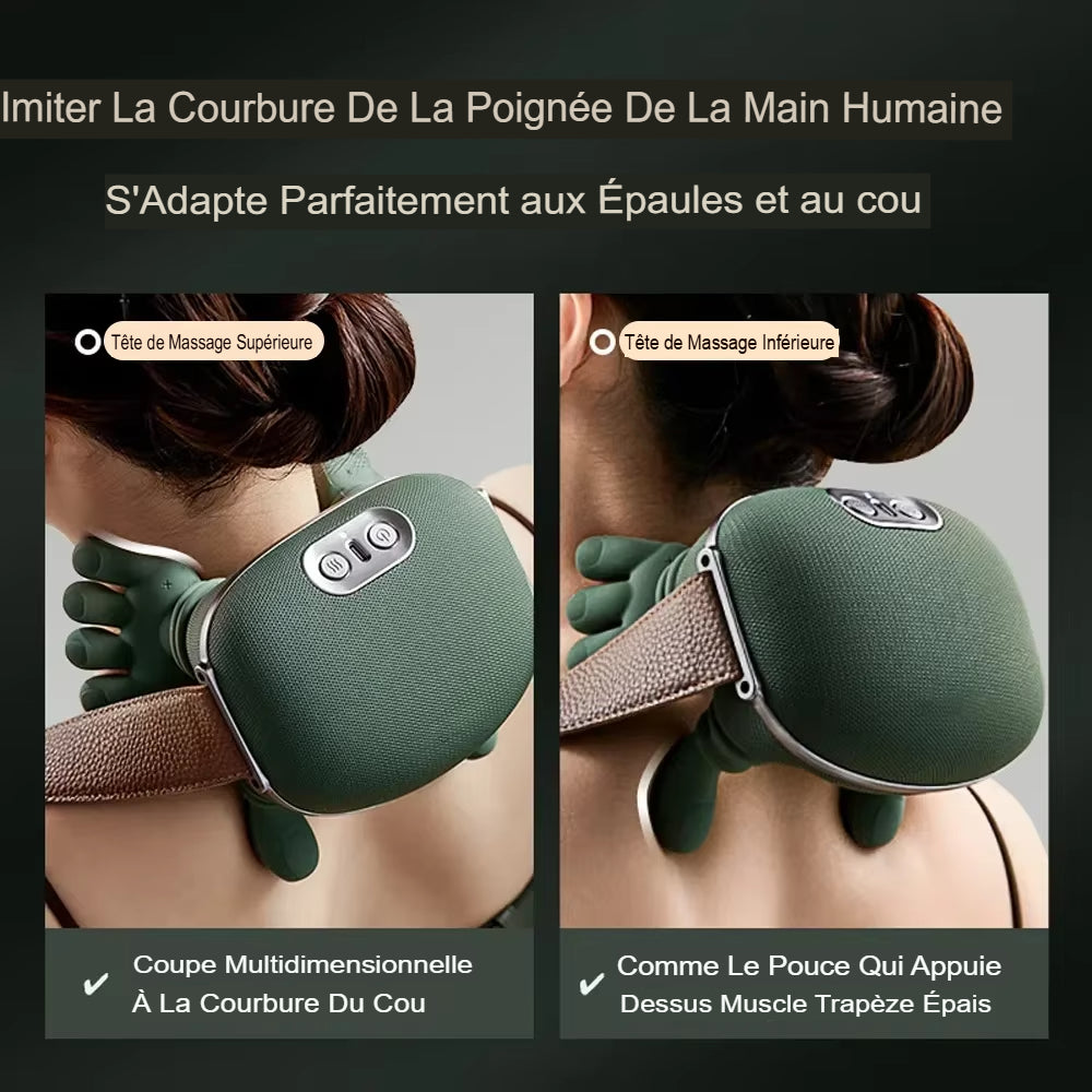 Masseur de cou et d'épaules masseurs de dos chauffants