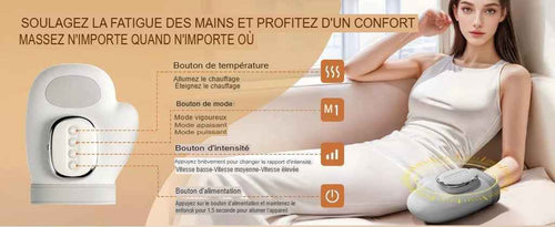 masseur eléctrique pour les mains confort