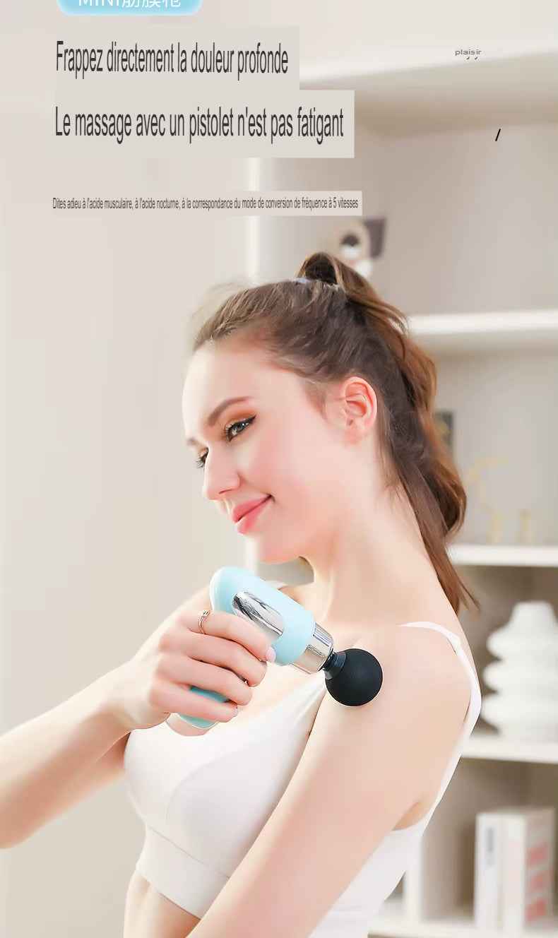 MINI PISTOLETDE MASSAGE REDUIT LES DOULEURS