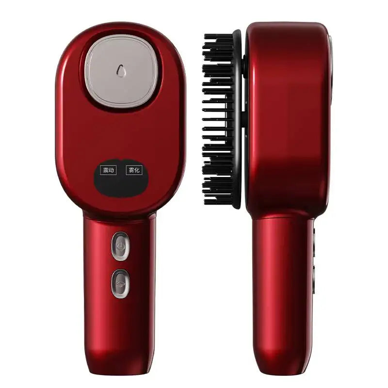 Peigne massant vibrant applicateur d'huile