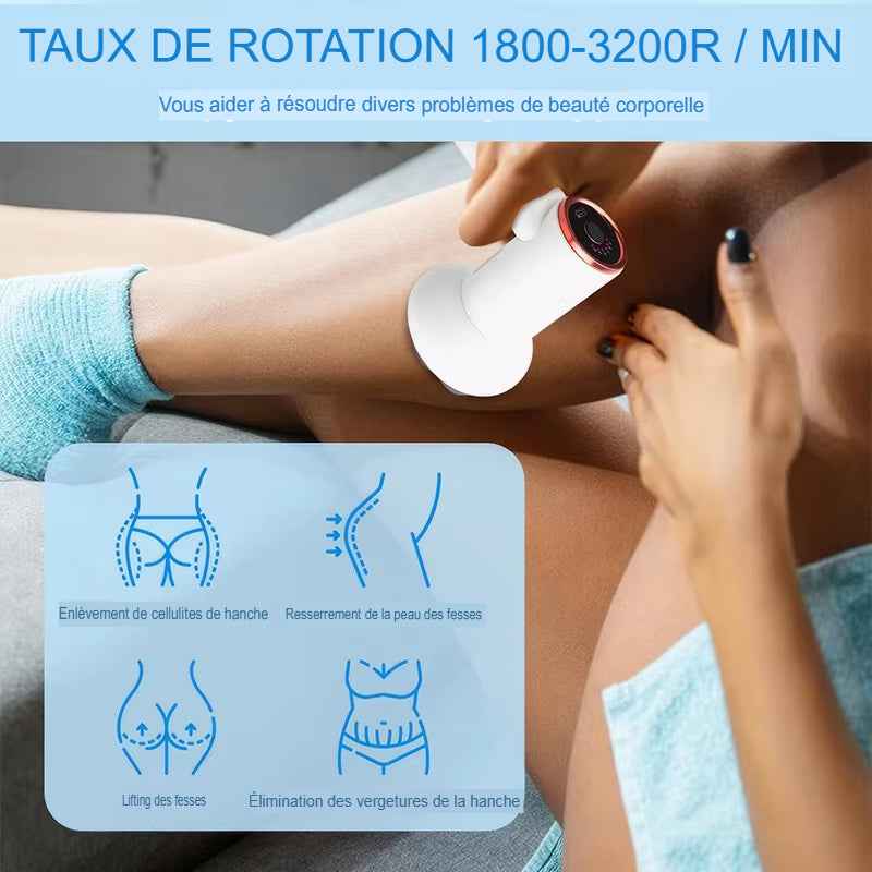 pistolet de massage sans fil beauté corporelle