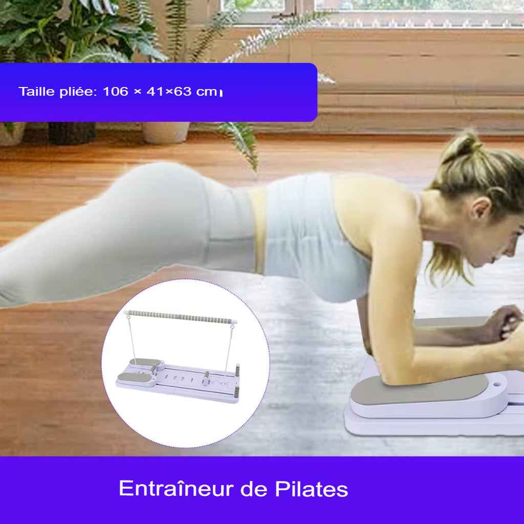 Planche Pilates pliable pour salon