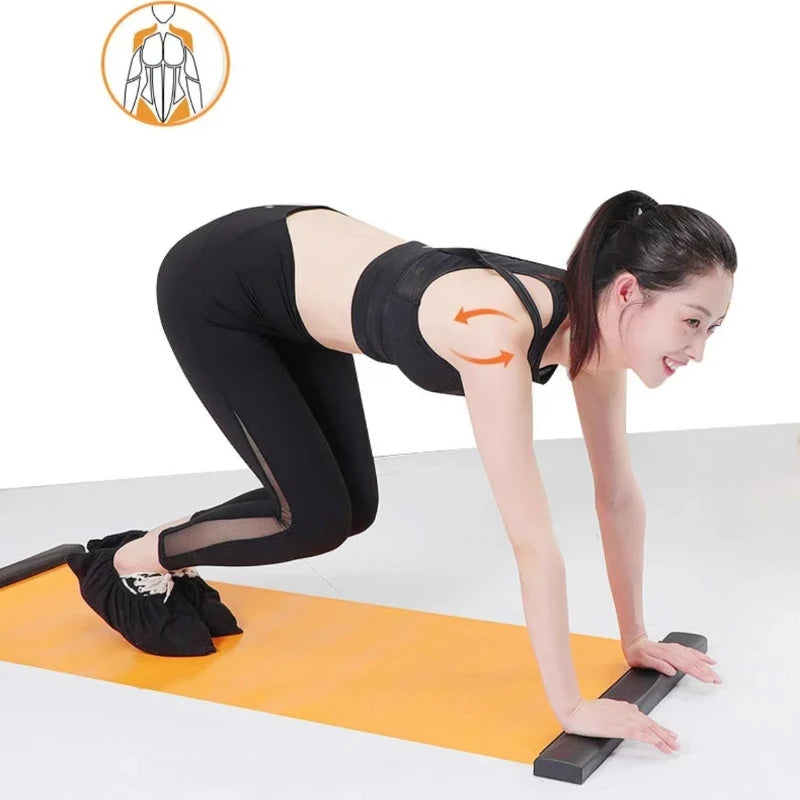 Planche de glisse fitness exercices des jambes