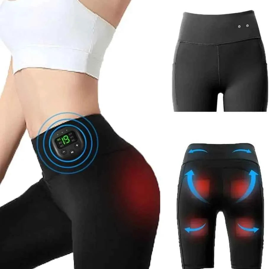 Short taille haute stimulateur musculaire 