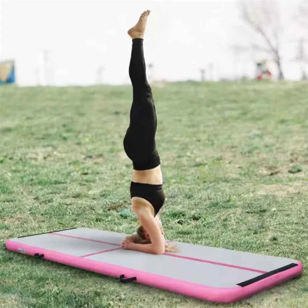 Tapis de gymnastique  idéal pour l'exercice en extérieur et les voyages.
