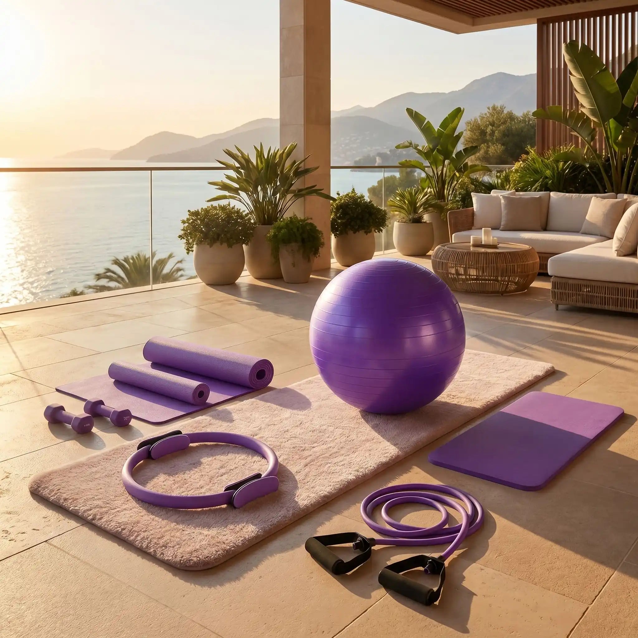 Yoga Pilates cercle 13 pièces  ensemble de fitness