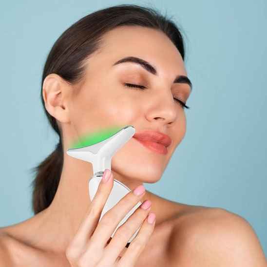 Appareil de massage visage lumineux