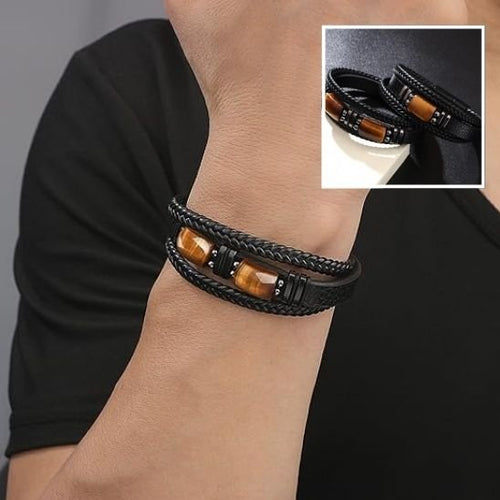 Bracelet pierre naturelle Fermoir magnétique