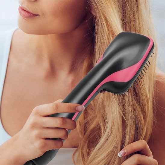 Brosse chauffante  température contrôlée