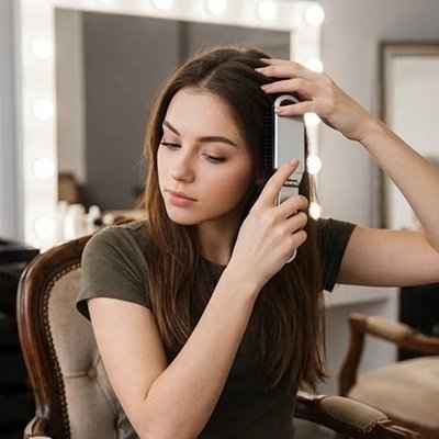 Brosse pour cheveux protection des picots