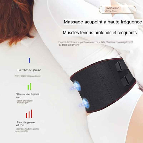 ceinture chauffante et massante  soulager les douleurs dorsales