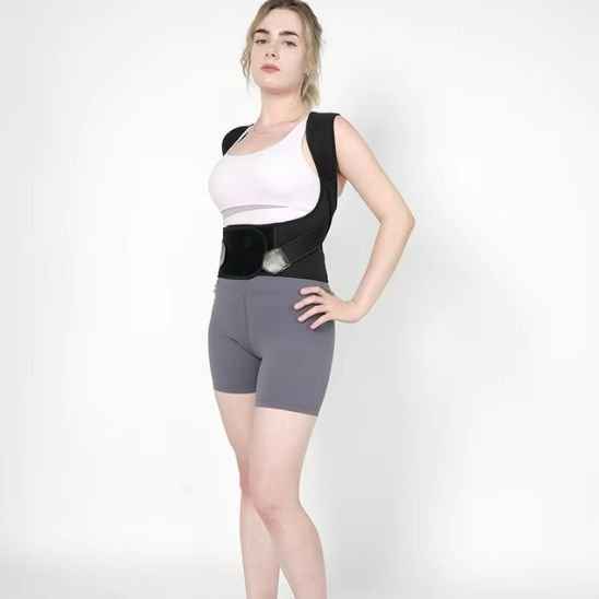 Correcteur de posture ceinture abdominale intègrée