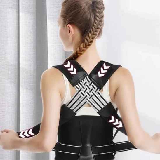 Correcteur de posture design dorsale croiser