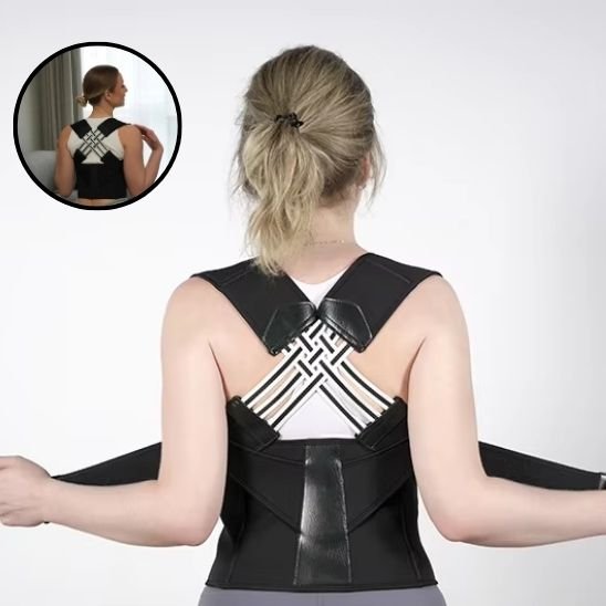 Correcteur de posture noir