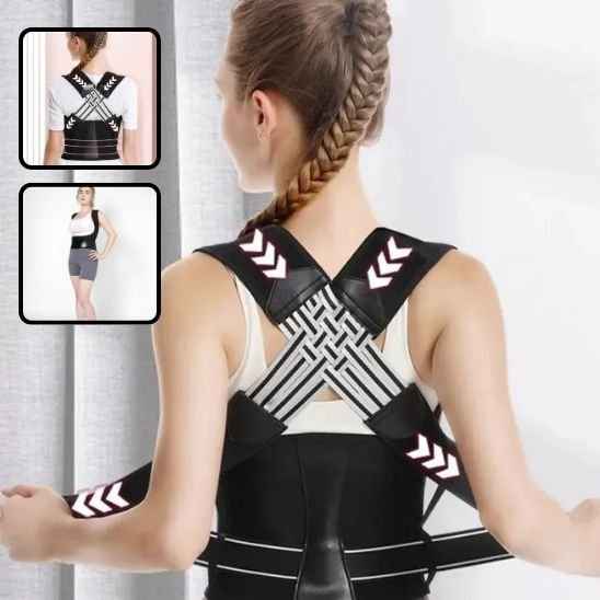 Correcteur de posture srucure sem rigide centrale