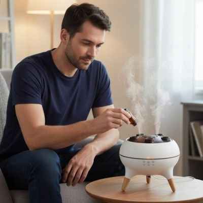 Diffuseur d'huiles essentielles calme et serenite