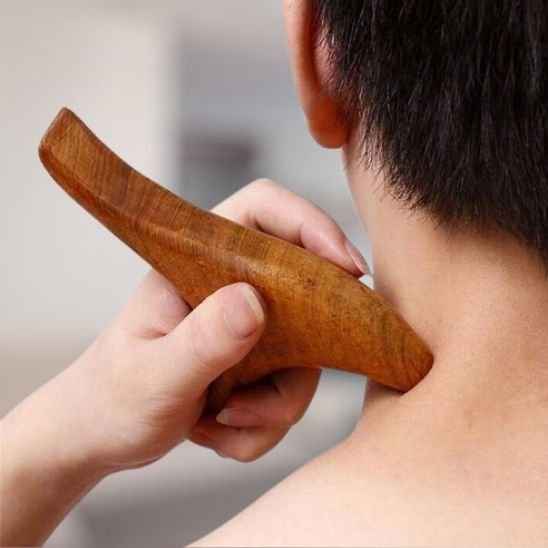 gua sha Favorise le drainage lymphatique