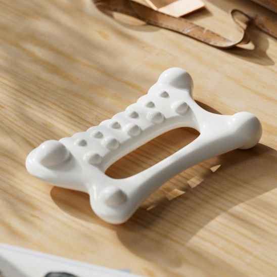 gua sha Matériau en céramique blanche