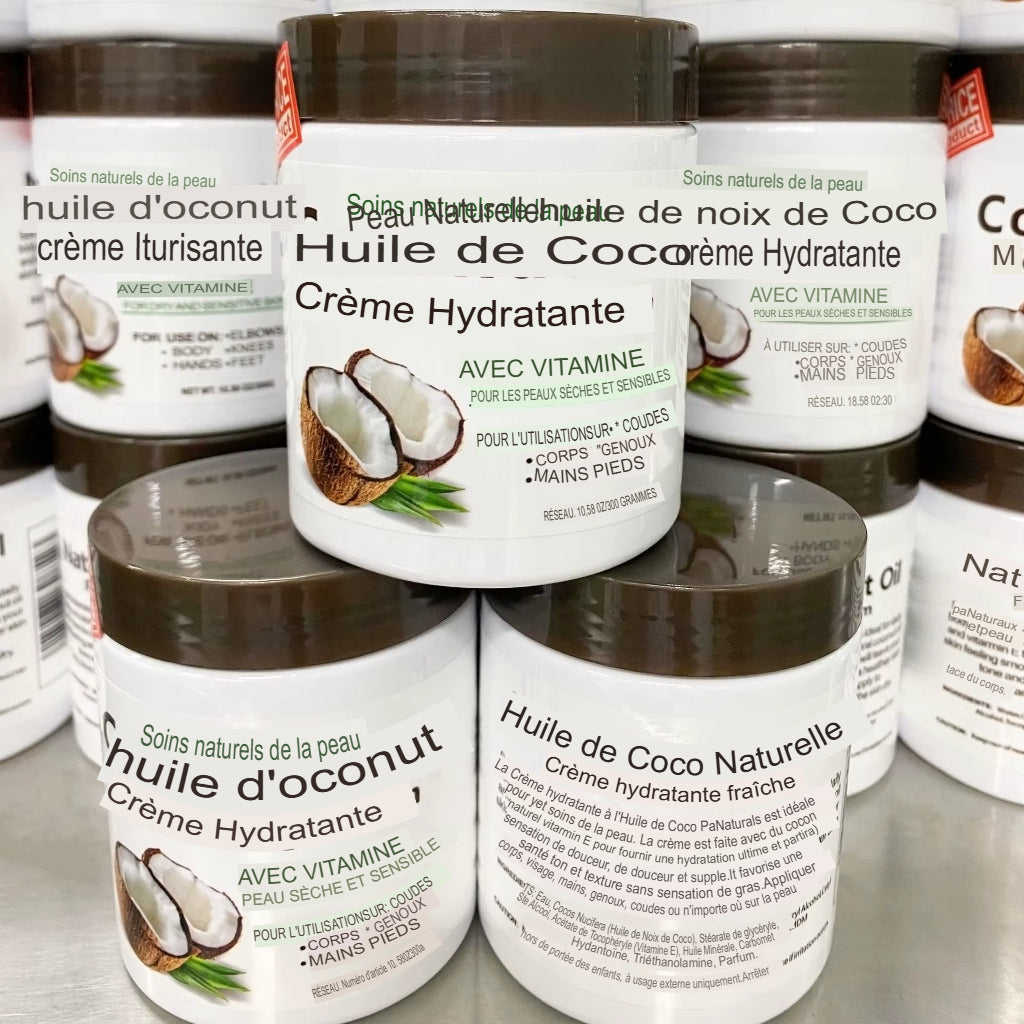 huile de coco pour le visage
