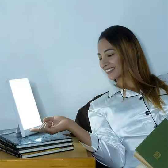 Lampe pour luminothérapie table de nuit