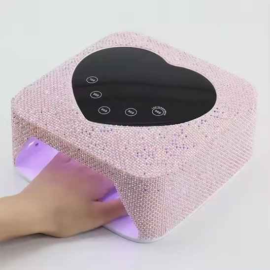 Lampe UV ongles avec strass