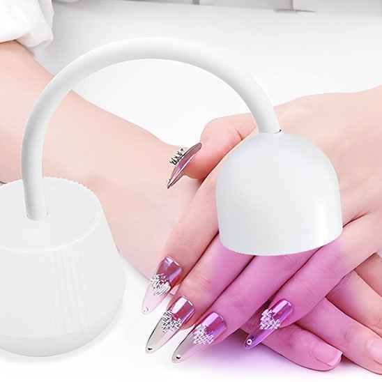 Lampe UV ongles catalysation du verni