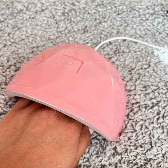 Lampe UV ongles rose