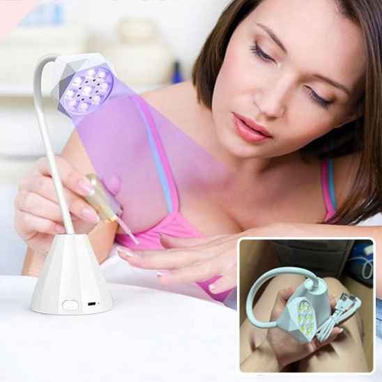Lampe UV ongles séchage précis et ciblé